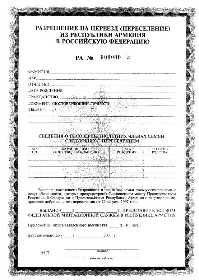 Картины разрешение на вывоз