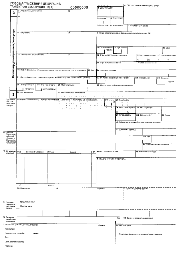 Коммерческий образец в таможенной декларации что это